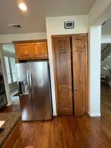 Hardwood Floor Refinish - Before