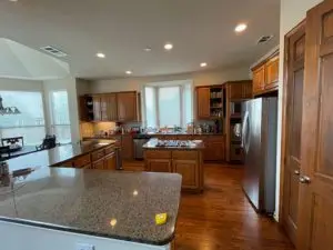 Hardwood Floor Refinish - Before