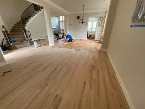 Hardwood Floor Refinish - Process