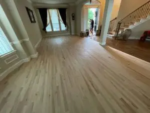 Hardwood Floor Refinish - Process