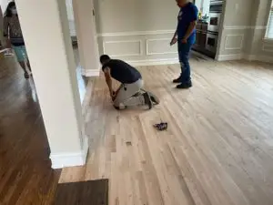 Hardwood Floor Refinish - Process