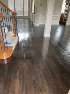Hardwood Floor Refinish - Process