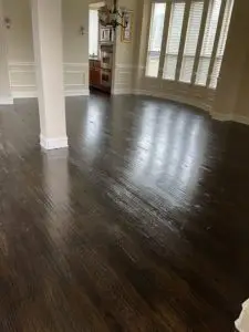 Hardwood Floor Refinish - Process
