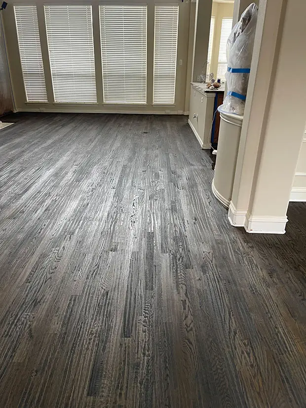 Hardwood Floor Refinish - After