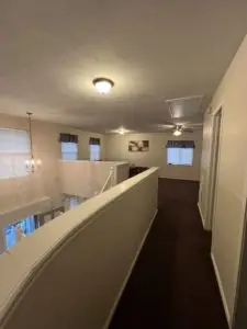 After Ceiling Popcorn Texture Removal and Retexture