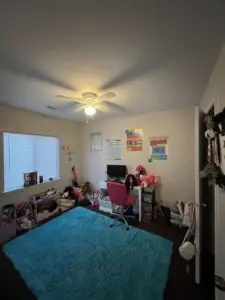 After Ceiling Popcorn Texture Removal and Retexture