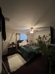 After Ceiling Popcorn Texture Removal and Retexture