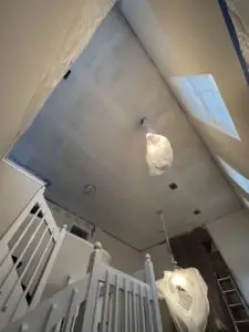 Ceiling Popcorn Texture Removal Process