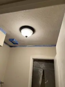 Ceiling Popcorn Texture Removal Process