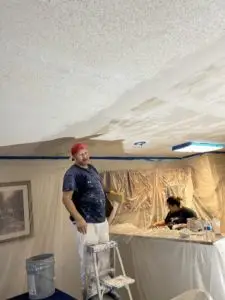 Popcorn Ceiling Removal Texture Replacement