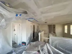 Popcorn Ceiling Removal & Texture