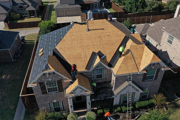 Shepherd Renovation Roof Replacement in progress