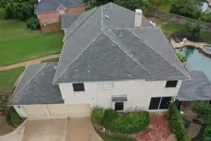 before roof total renovation