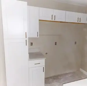 Interior remodel on apartment complex