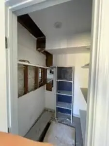 Interior remodel on apartment complex
