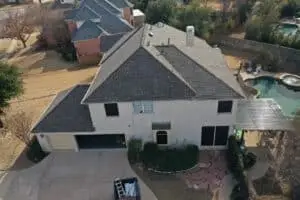 Results of total roof repair in Southlake Tx