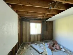 Interior remodel on apartment complex