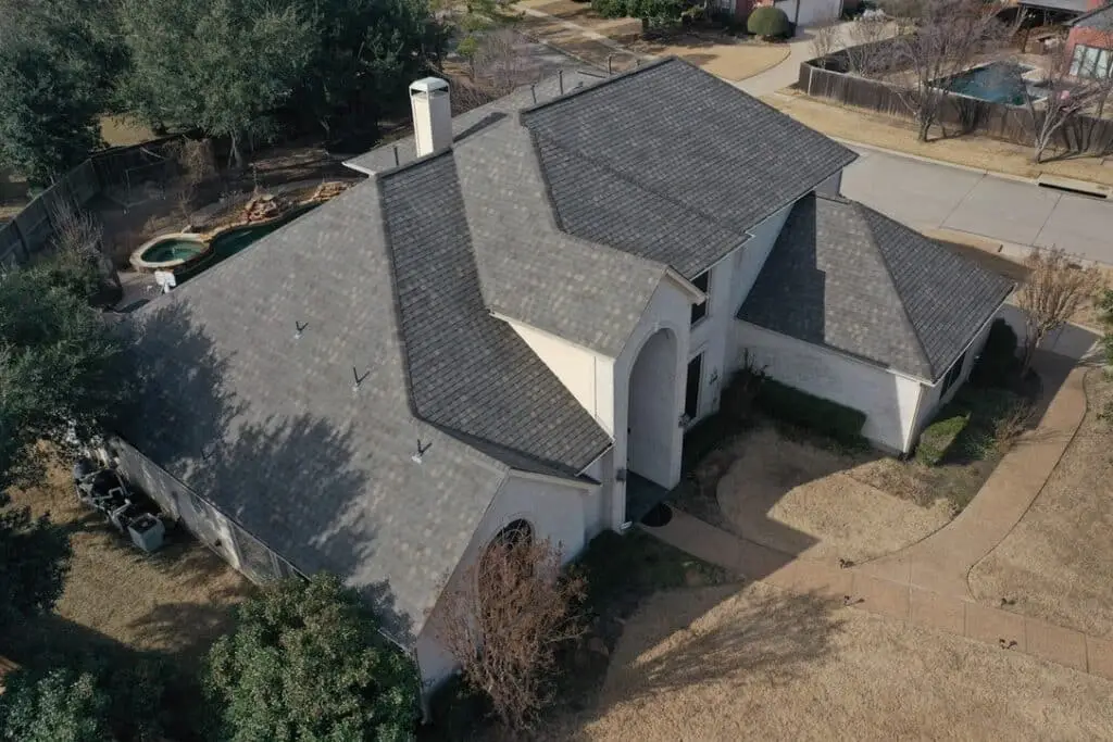 Results of total roof repair in Southlake Tx