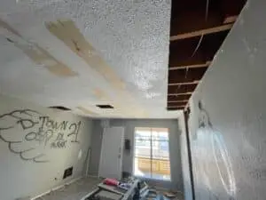 Interior remodel on apartment complex