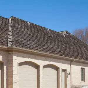 Cedar Shake Roofing on farmhouse home