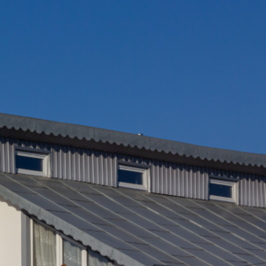 sky lighting on barndominium