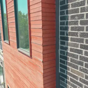 cedar siding has no sealing and can cause bending and erosion