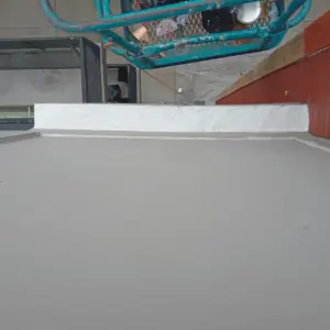 adding sealing and adding correct drainage for rain fall