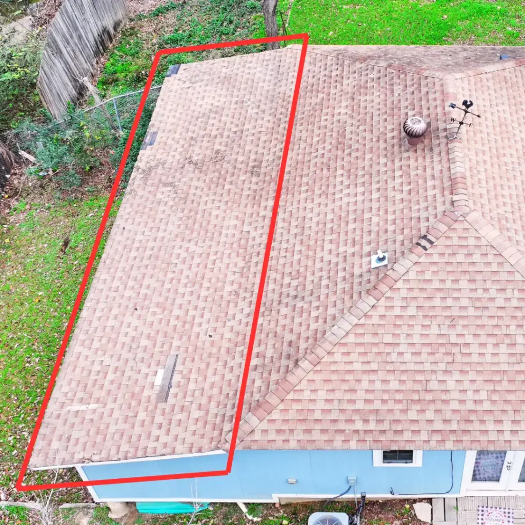 Shingles on Flat Roof Disaster that Shepherd Roofing Renovations came to fix added