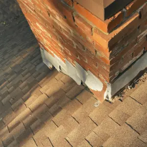 We replaced some shingles and covered the holes where