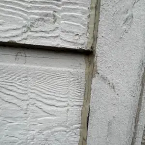 repairing chimney repair from damaged plywood substrate