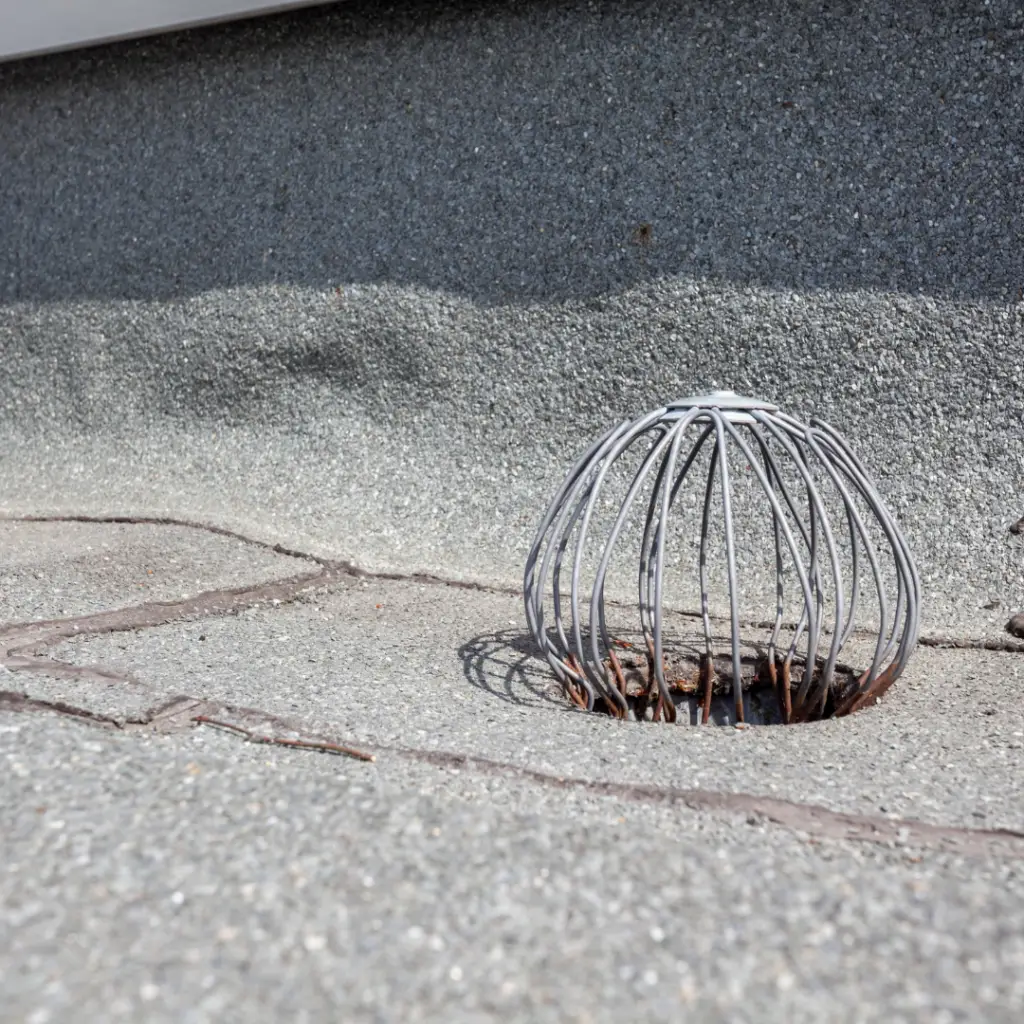 drain solutions for flat roofs