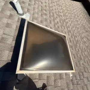 before replacing skylight replacement