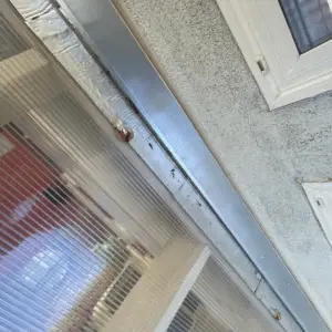 Damaged Flashing