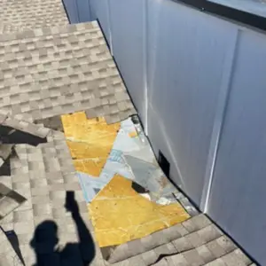 the process of repairing scupper