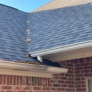 gaps in gutters that is causing leaking