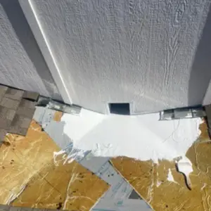 the process of repairing scupper