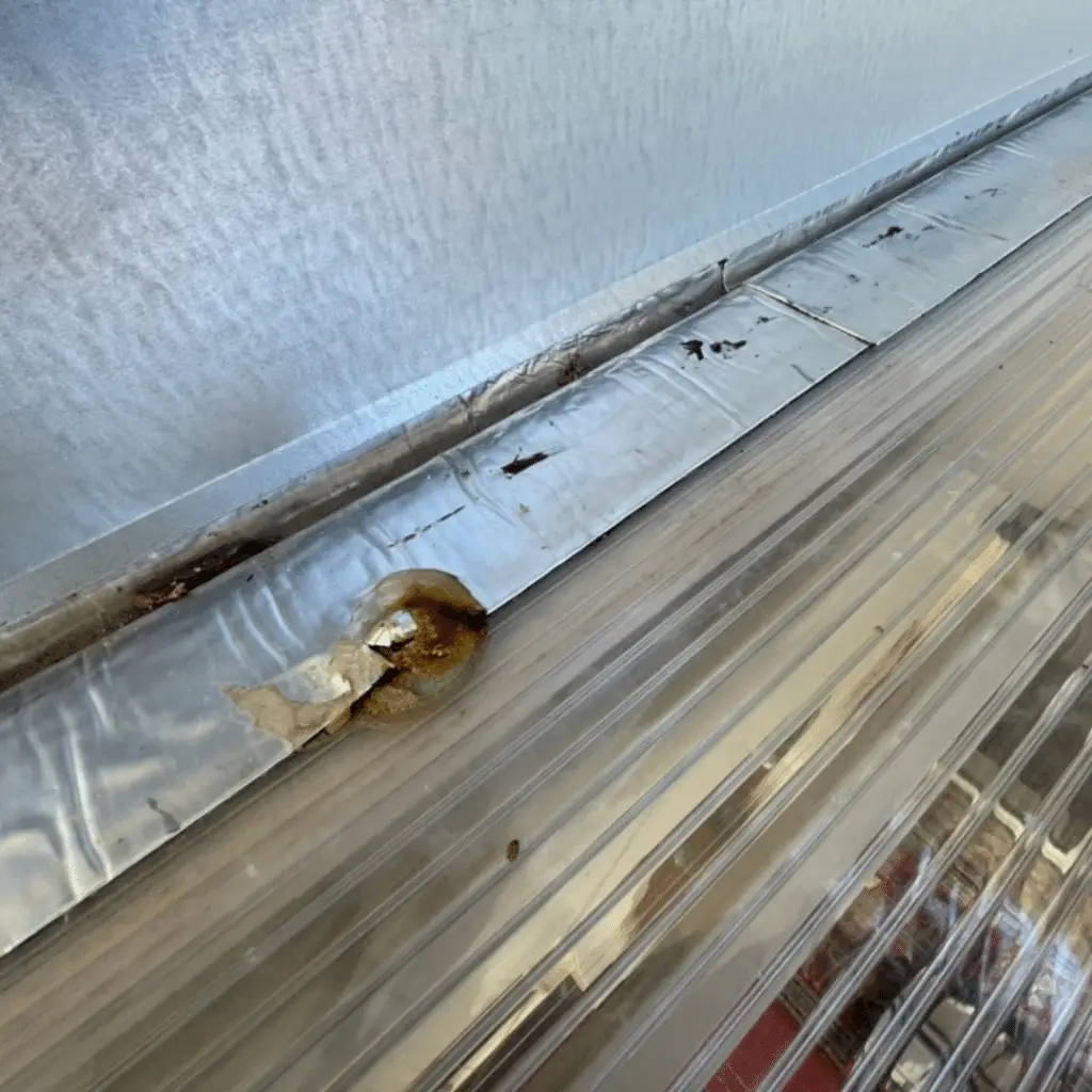 Damaged Flashing