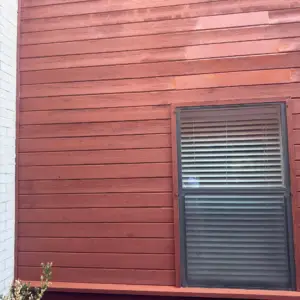 repaired siding