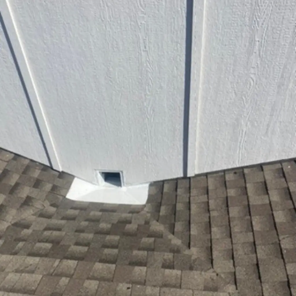 repaired scupper