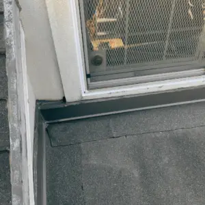 cleaned replaced flashing