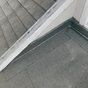 cleaned replaced flashing