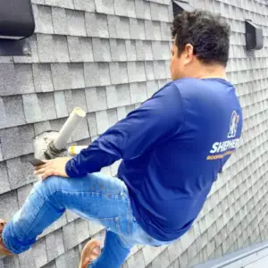 Shepherd roofing and renovations crew member