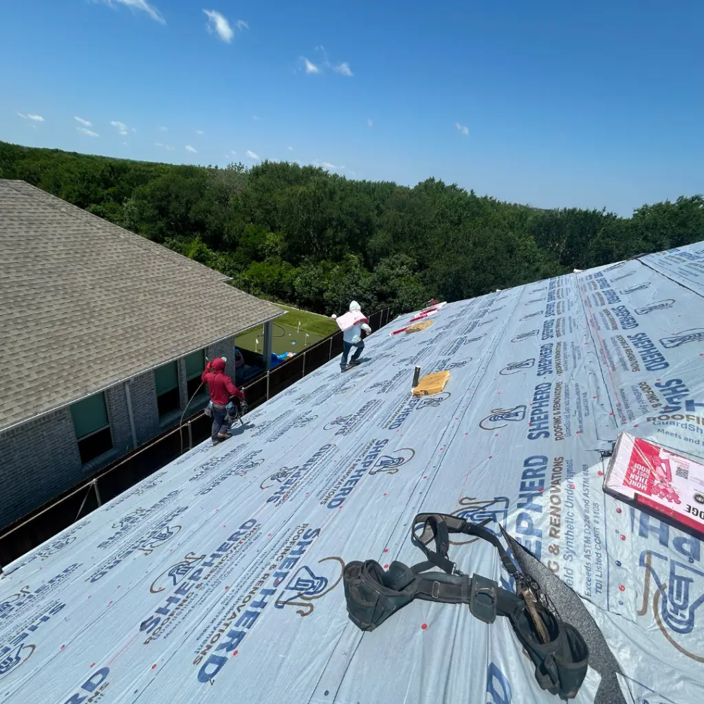 roof replacement and insurance claim