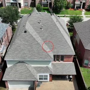 leak repair caused from heavy rain