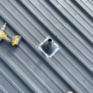 metal roof leak repair