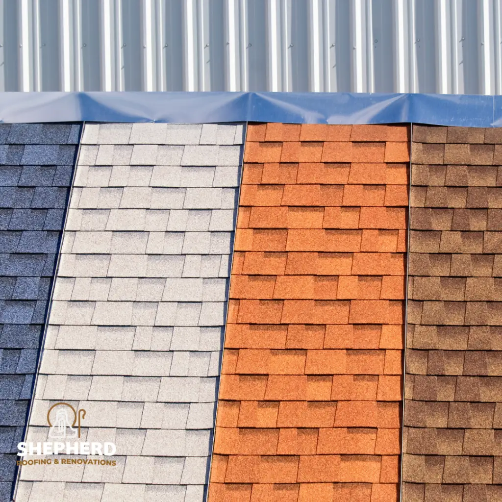 different roof colors