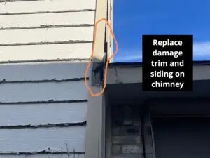 siding before with what to replace