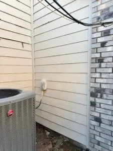 siding on home repaired by our crew