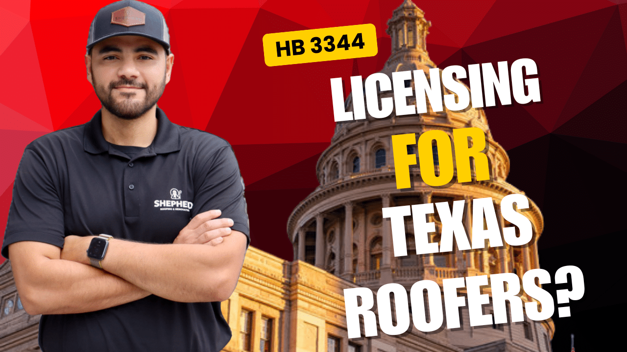 YT Video thumbnail of Licensing for Texas roofers